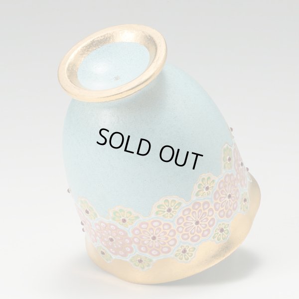 画像7: 富田美樹子　色絵花文様フリーカップ　１