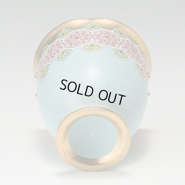 画像5: 富田美樹子　色絵花文様フリーカップ　１