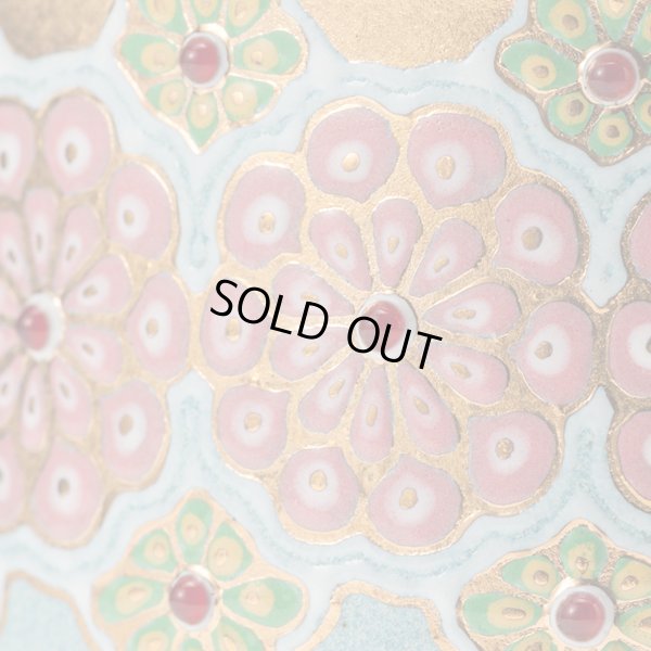 画像9: 富田美樹子　色絵花文様フリーカップ　１