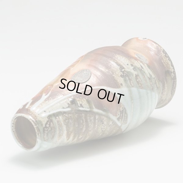 画像5: 打掛紅志野花入