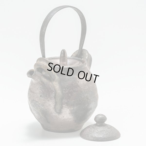 画像2: 自然釉土瓶　22