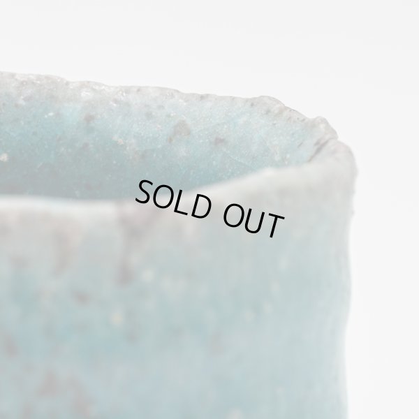 画像10: 清水万佐年　青蛇ぐい呑　