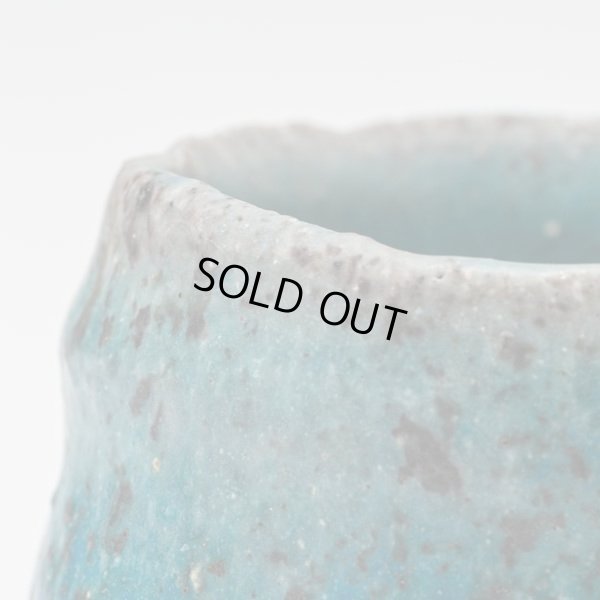 画像9: 清水万佐年　青蛇ぐい呑　