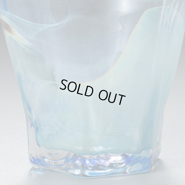 画像10: 蒼空　六角グラス