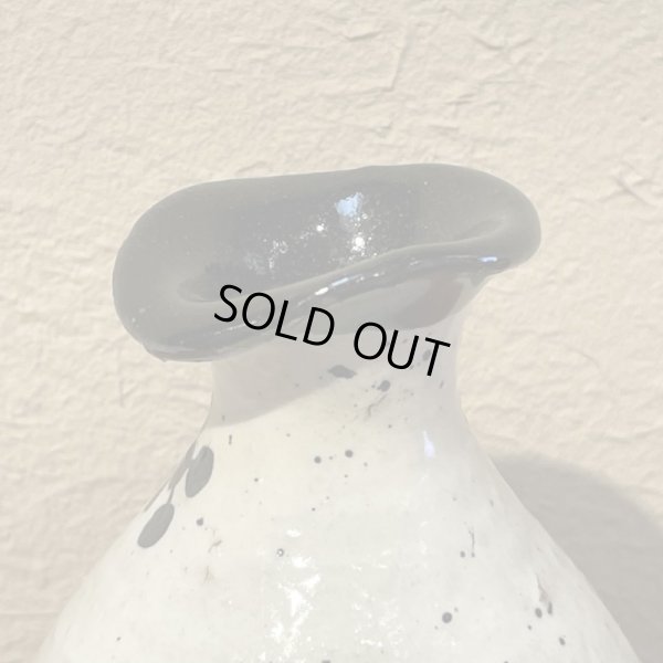 画像9: 池田省吾　粉引織部徳利　16