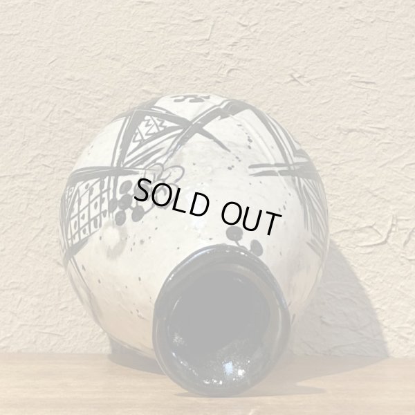 画像6: 池田省吾　粉引織部徳利　16