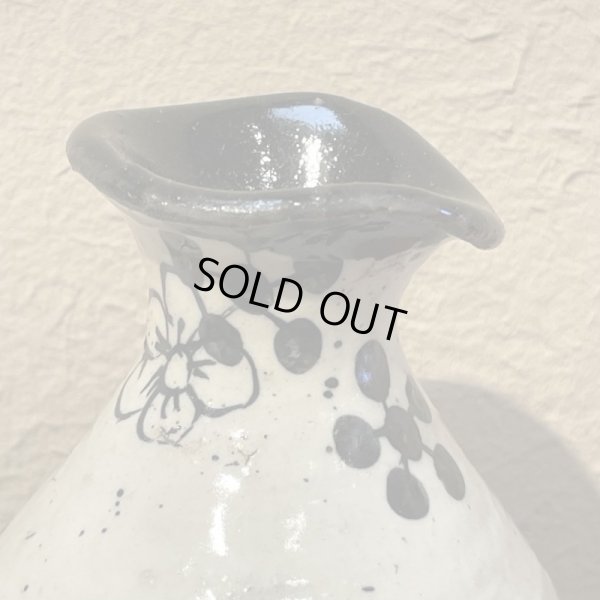 画像12: 池田省吾　粉引織部徳利　16