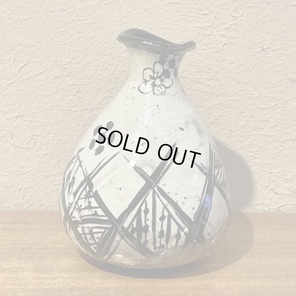 画像3: 池田省吾　粉引織部徳利　16