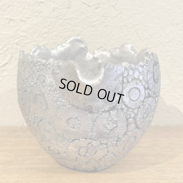 画像3: テクスチャ　片口　輪っか　プラチナ彩