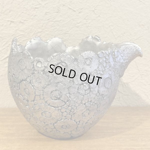 画像4: テクスチャ　片口　輪っか　プラチナ彩