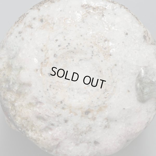 画像17: 清水万佐年　赤蛇ぐい呑　１