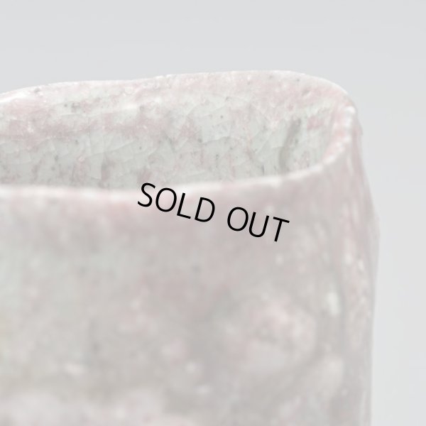 画像10: 清水万佐年　赤蛇ぐい呑　１