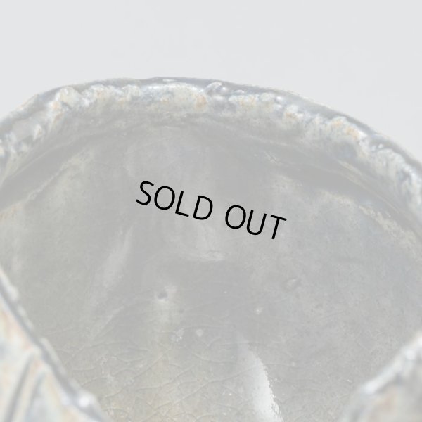 画像14: 市野健太　丹波灰釉ぐい呑　28