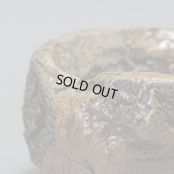 画像9: 佐藤雅國　備前黒塗土ツブシ酒呑　４　