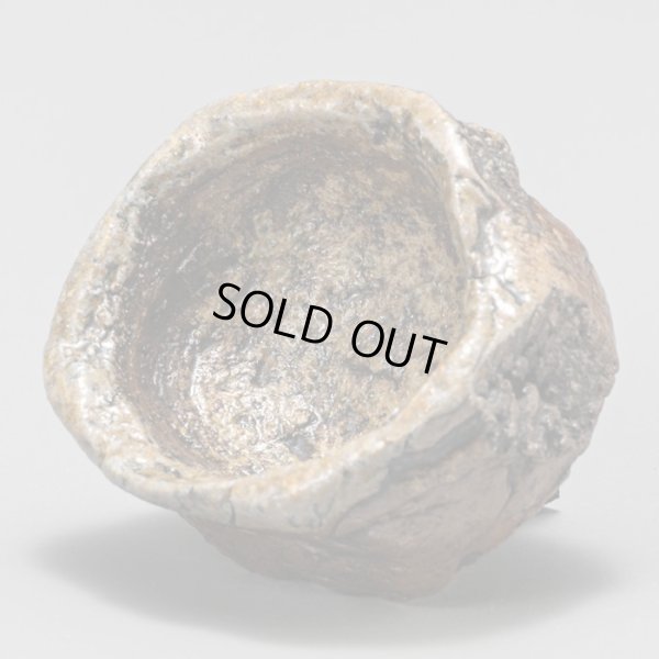 画像5: 佐藤雅國　備前黒塗土ツブシ酒呑　４　