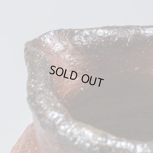 画像12: 備前火襷片口小壺　10