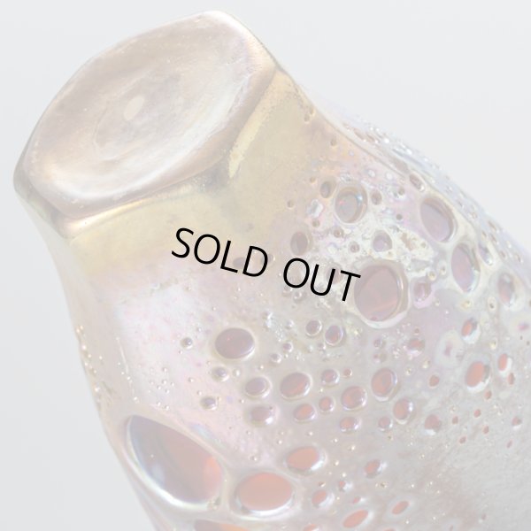 画像14: Extra Meteor　ぐい呑　オレンジ六角