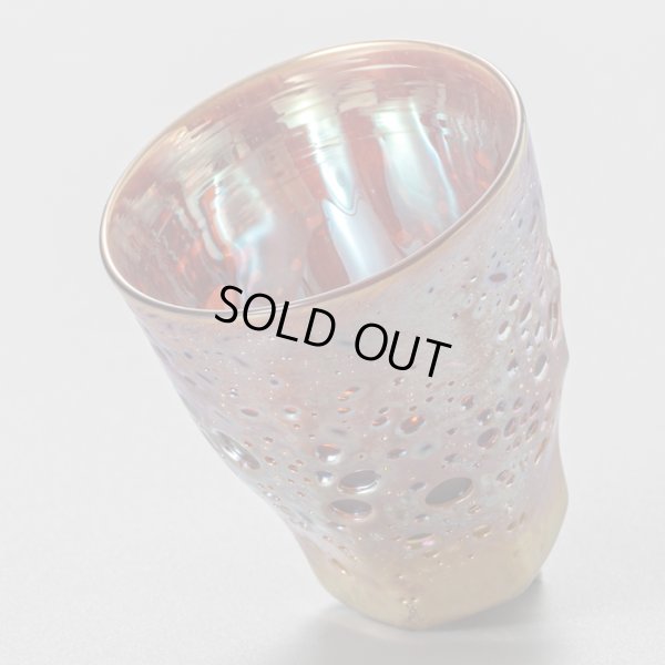 画像5: Extra Meteor　ぐい呑　オレンジ六角