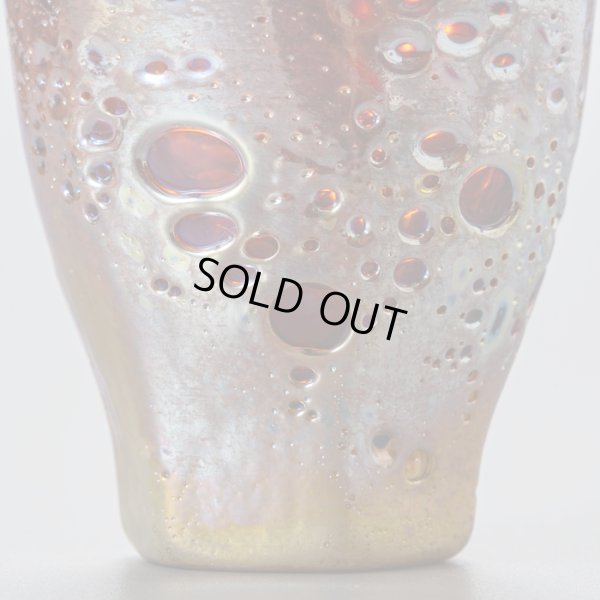 画像10: Extra Meteor　ぐい呑　オレンジ六角