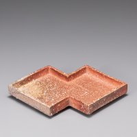 信楽重ね色紙皿
