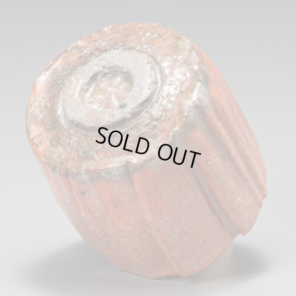 画像8: 赤ぐい呑　４