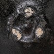 画像13: 今津土湯川石富貴石掛分ぐい呑　27