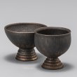 画像15: 鉚黒彩高台杯　２